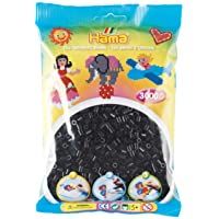 Los mejores  - Hama Midi Negro Bolsa Unicolor 3000 Pzas